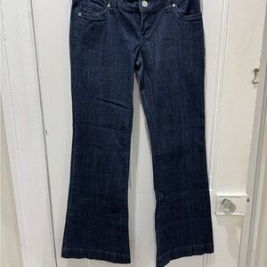 Y2K Low Rise Diva Blue Flare & Wide Leg Jeans